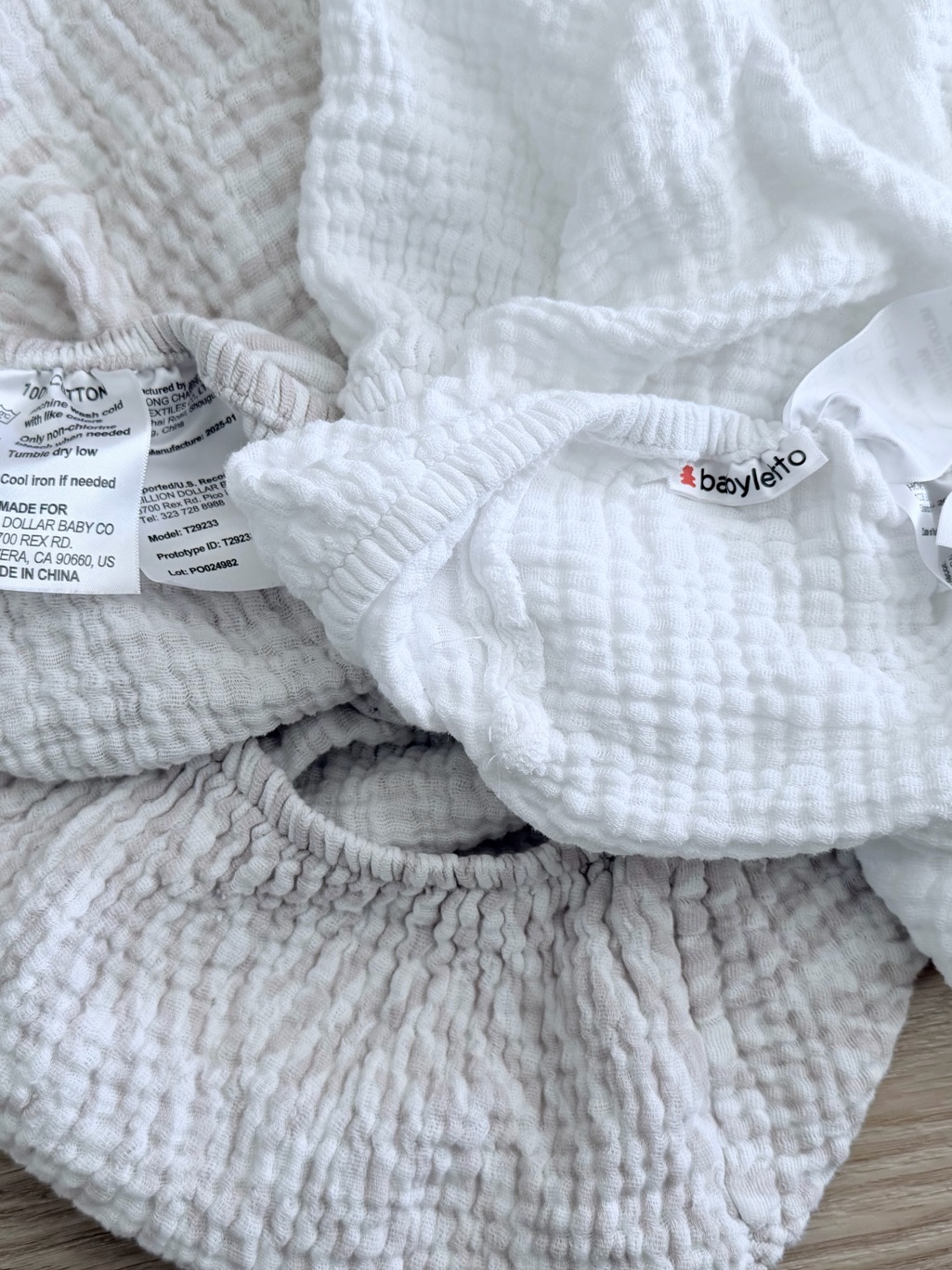 Babyletto All-Stages Midi Crib Sheet - Gots Certified Organic Muslin Cotton 2pk — image 2 of 2